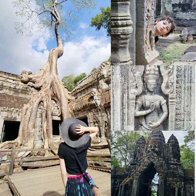 Tombraiding at the Angkor Wat 🛕