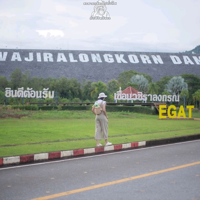 ขับรถเที่ยวเขื่อนวชิราลงกรณ์