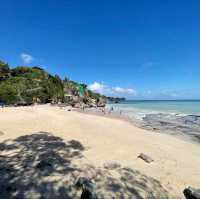 Secret beach on the island of Bali!