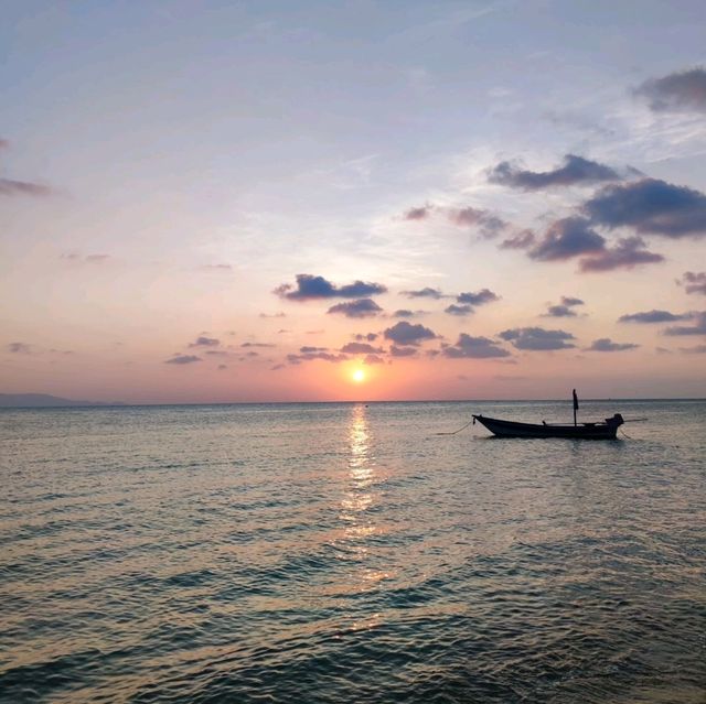 Best sunset views in Koh Phangan, Thailand!