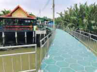 ทางปั่นจักรยานเลียบคลองบางน้ำผึ้ง จ.สมุทรปราการ