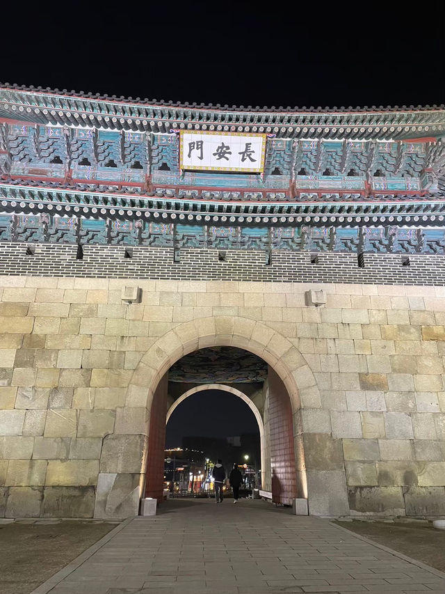 【🇰🇷韓国/水原華城】ソウルから約30分🚄世界遺産のライトアップを堪能しよう