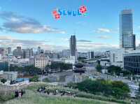 Secret local spot to watch sunset nearby Dongdaemun Design Plaza 