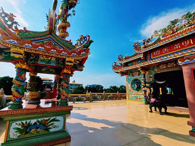【泰國芭提雅】明滿仙台：華人風格寺廟，安靜祥和，休閒冥想拍照📸打卡好去處