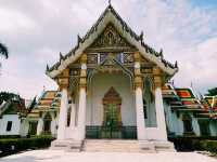 曼谷寺廟景點：Wat Phra Si Mahathat Woramahawihan瑪哈泰寺，適合休息發呆拍照📸打卡