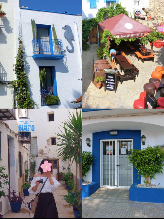 【スペイン】海に浮かぶパールホワイトの村、ペニスコラ🥺🩵🫧