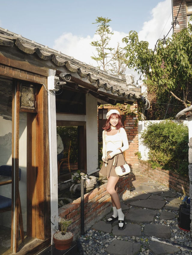 釜山🇰🇷青沙浦海邊韓屋咖啡廳🤎