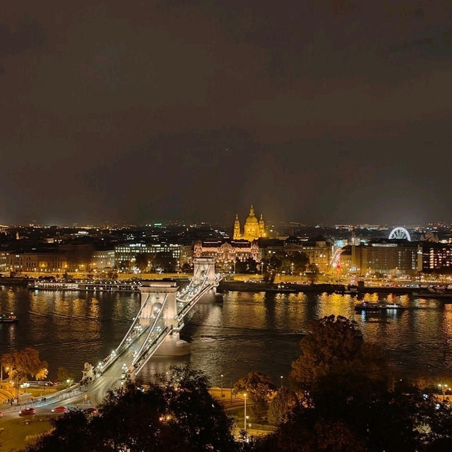 美到不行的匈牙利Hangary夜景，夜晚拍攝國會大廈