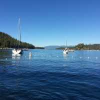 Discover the Famous Scenic Lake Tahoe Emerald Bay in Summer 