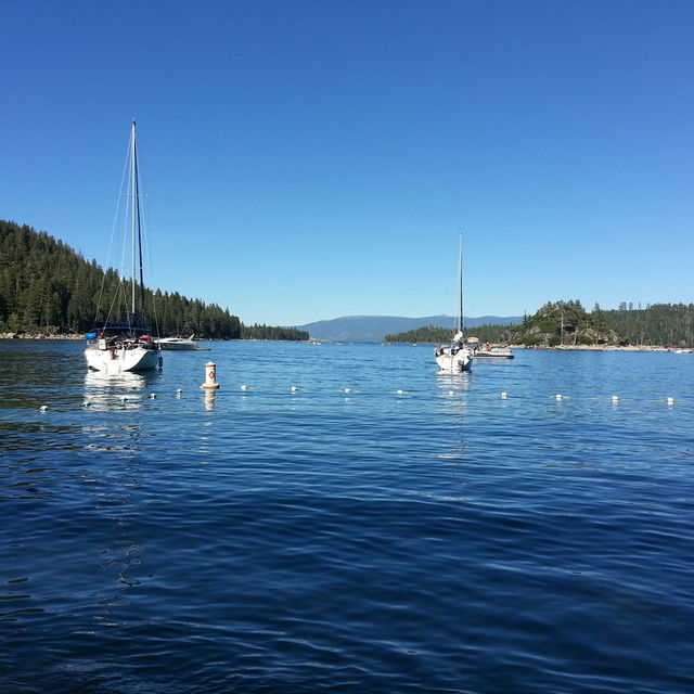 Discover the Famous Scenic Lake Tahoe Emerald Bay in Summer 