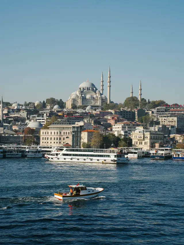Turkey | Enjoy the Most Beautiful View of Istanbul from the Galata Bridge🩵.