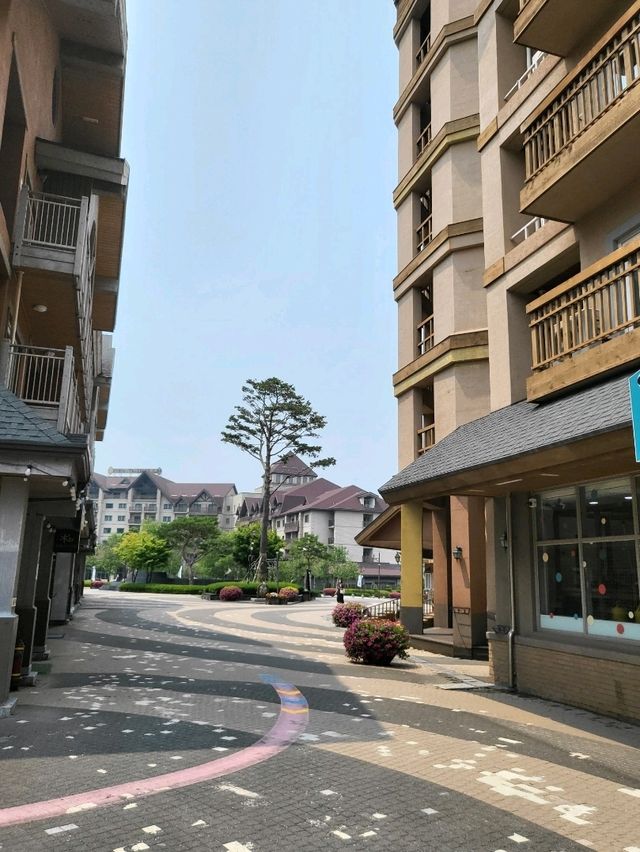 사계절 멋진풍경을 보여주는 평창 리조트