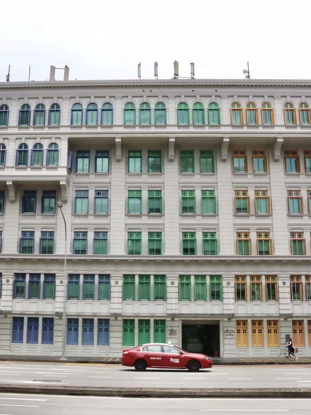 จุดเช็คอินหน้าต่างสีรุ้งสิงคโปร์ ย่าน Clark Quay