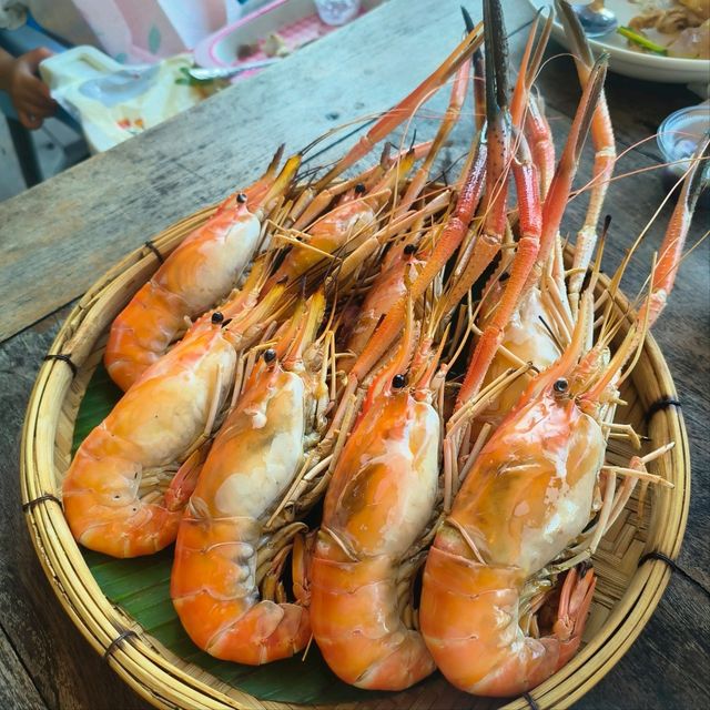 Authentic Thai food in a Rice Field🌾