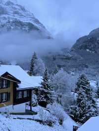 Grindelwald - First Cliff Walk แบบหิมะฉ่ำๆ