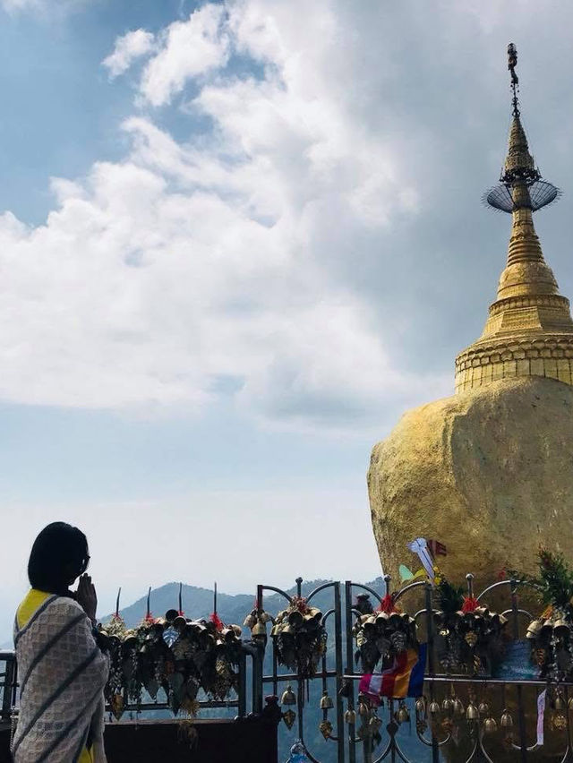 The Golden Rock of Myanmar 