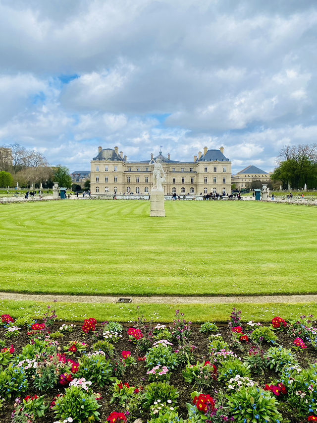 我最愛😍的法國🇫🇷盧森堡花園🌷