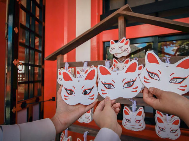 【島根】キツネの絵馬が可愛い神社⛩️