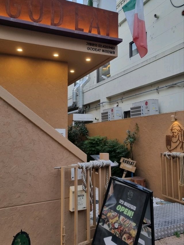 <갓잇 해리단길점>이국적 인테리어의 타코집!🌴
