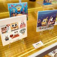 超有設計感！海綿寶寶25週年期間限定店