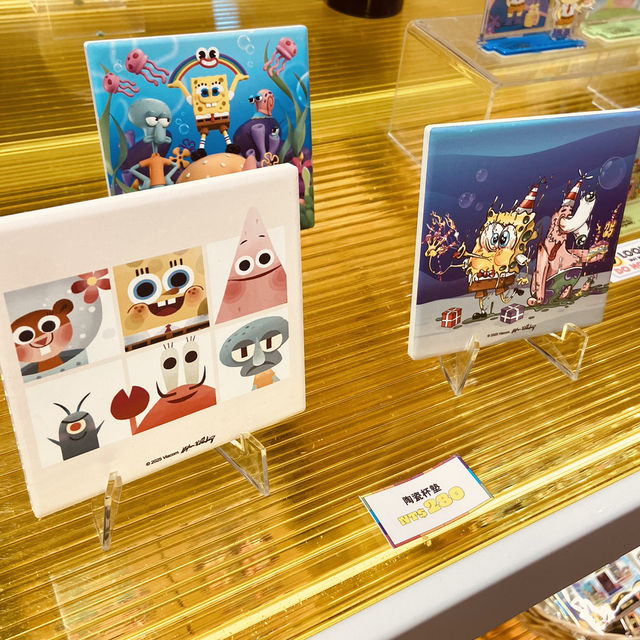 超有設計感！海綿寶寶25週年期間限定店