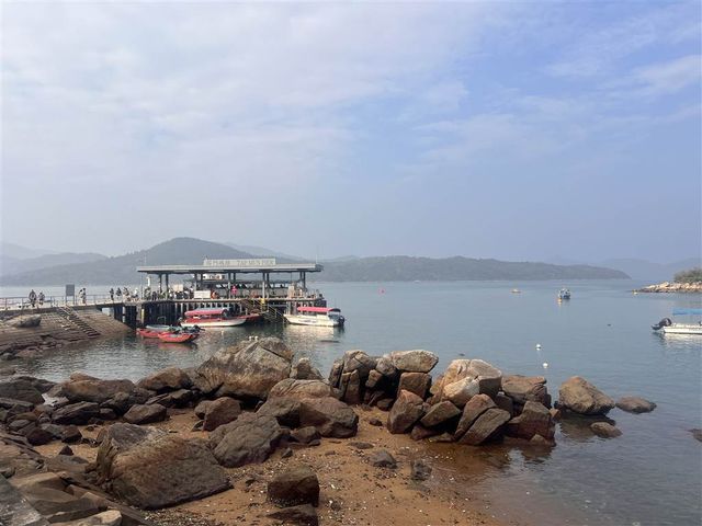 The Balanced Rock — Geological Wonder at Grass Island (Tap Mun)