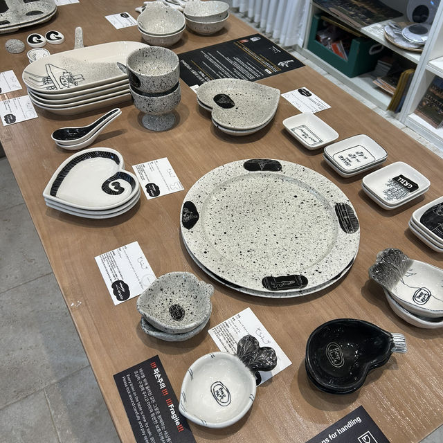 【🇰🇷：釜山】ひと癖ある食器が可愛い🍽️