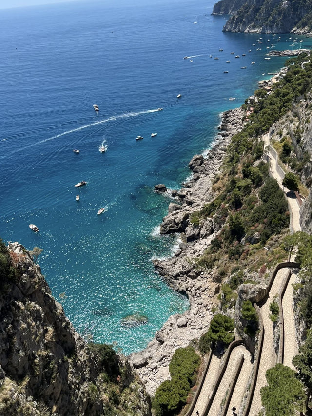 A Breathtaking Retreat at the Garden of Augustus, Capri