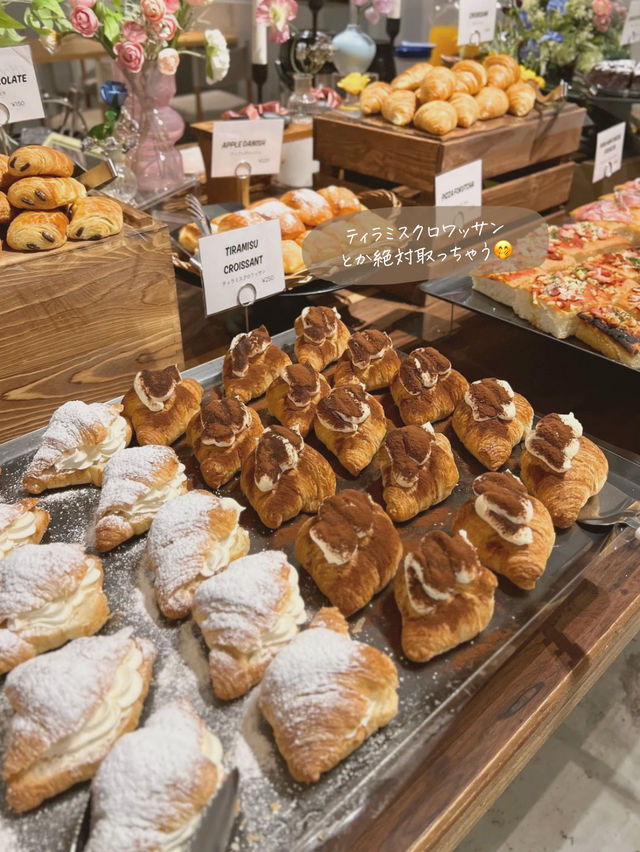 【大阪/堀江】パン食べ放題ランチ🥐✨