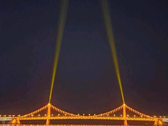 낮과 밤이 모두 아름다운 다리, 성해만과해대교