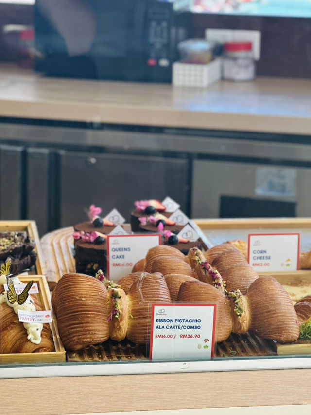 Delicious pastry or beautiful view