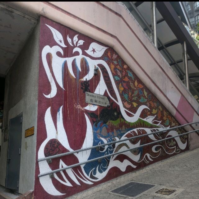 🇭🇰香港の街画
