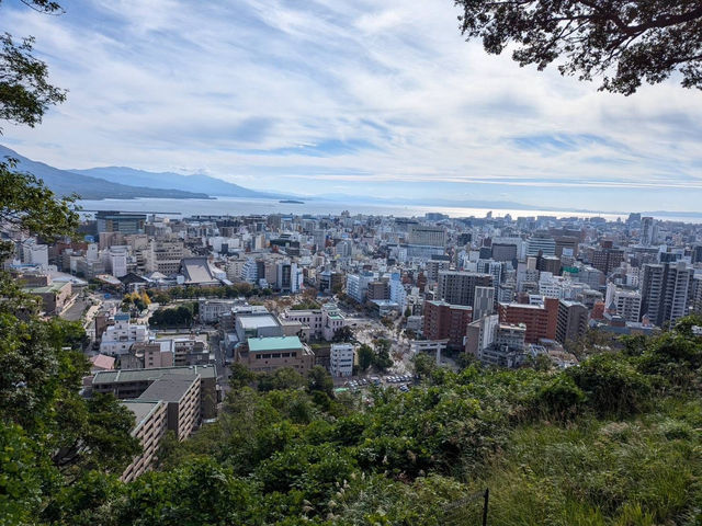 🇯🇵【鹿児島】城山展望台！城山公園🛝！(^^)
