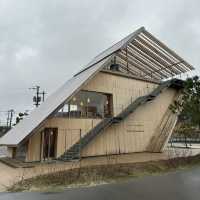 建築大師隈研吾設計的咖啡店