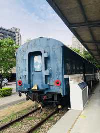 很特別的一個火車🚄館