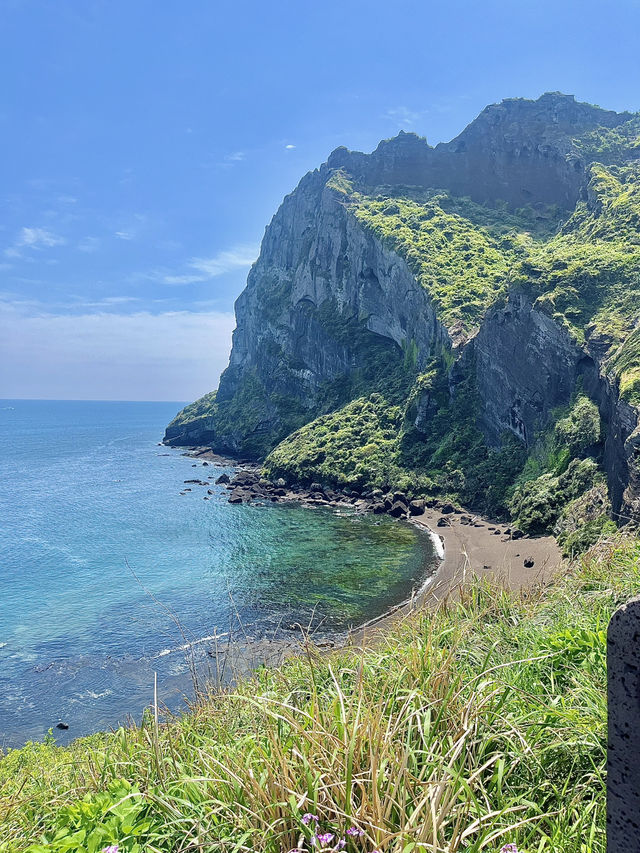 제주도에서 꼭 가봐야하는 풍경 맛집 성산일출봉💛