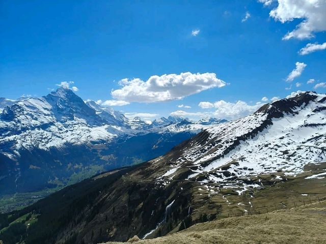 瑞士-格林德瓦First景觀台-飽覽阿爾卑斯山壯闊群峰