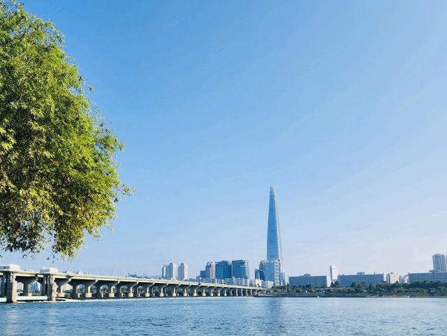 Ttukseom Hangang Park: A Nice Place by the River in Seoul