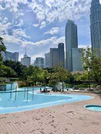 Spring in the City—A Solo Stroll Through KLCC’s Leafy Escape