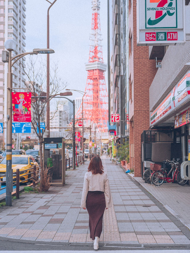 東京タワーとの写真スポット 3選