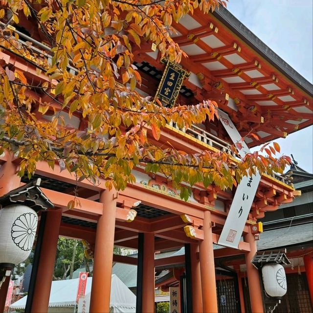 Finding Peace at Ikuta Jinja