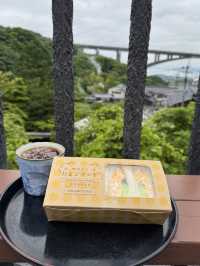 【大分旅行】別府の湯けむりを見ながら、地獄蒸したまごサンドを食べられるお店🥚