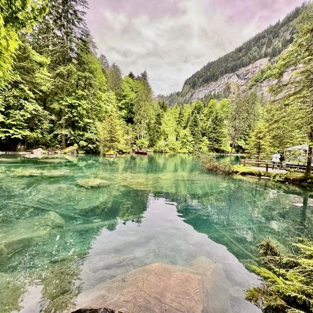 探訪阿爾卑斯山間的秘境～藍湖Blausee