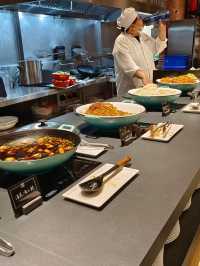 新莊吃到飽，村民食堂廚窗港點 新莊i-Tower店