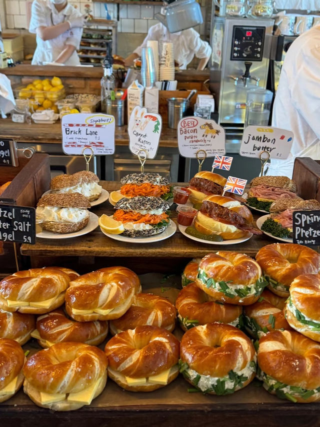 The best bagel in Seoul! : London Bagel Museum