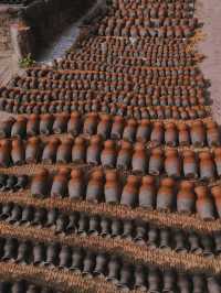 Pottery square is a hub of pottery tradition in Bhaktapur 