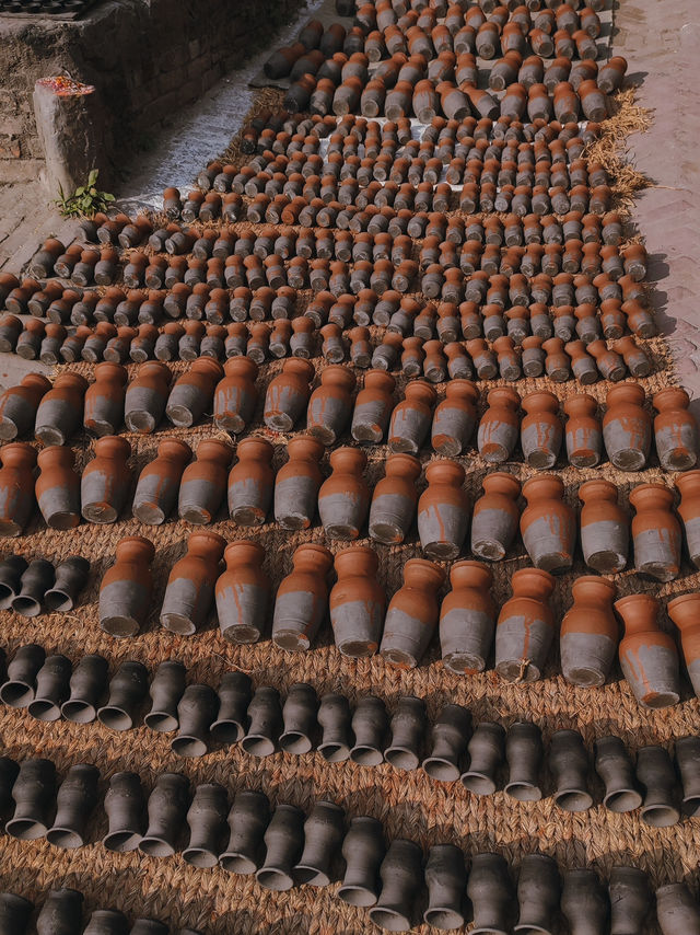 Pottery square is a hub of pottery tradition in Bhaktapur 