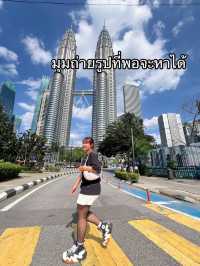 มุมถ่ายรูปตึกแฝด petronas