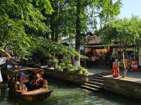 The calming water town of Zhujiajiao Ancient Town