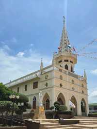 วัดพระคริสต์ประจักษ์ เกาะใหญ่ วัดคริสต์ริมแม่น้ำ